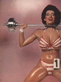 Viva Machisma! Kellie Everts in Esquire Magazine 1975. The first ever female bodybuilder in a major national publication. Photos by Jean- Paul Goude