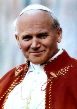 A living Saint, Pope John Paul II